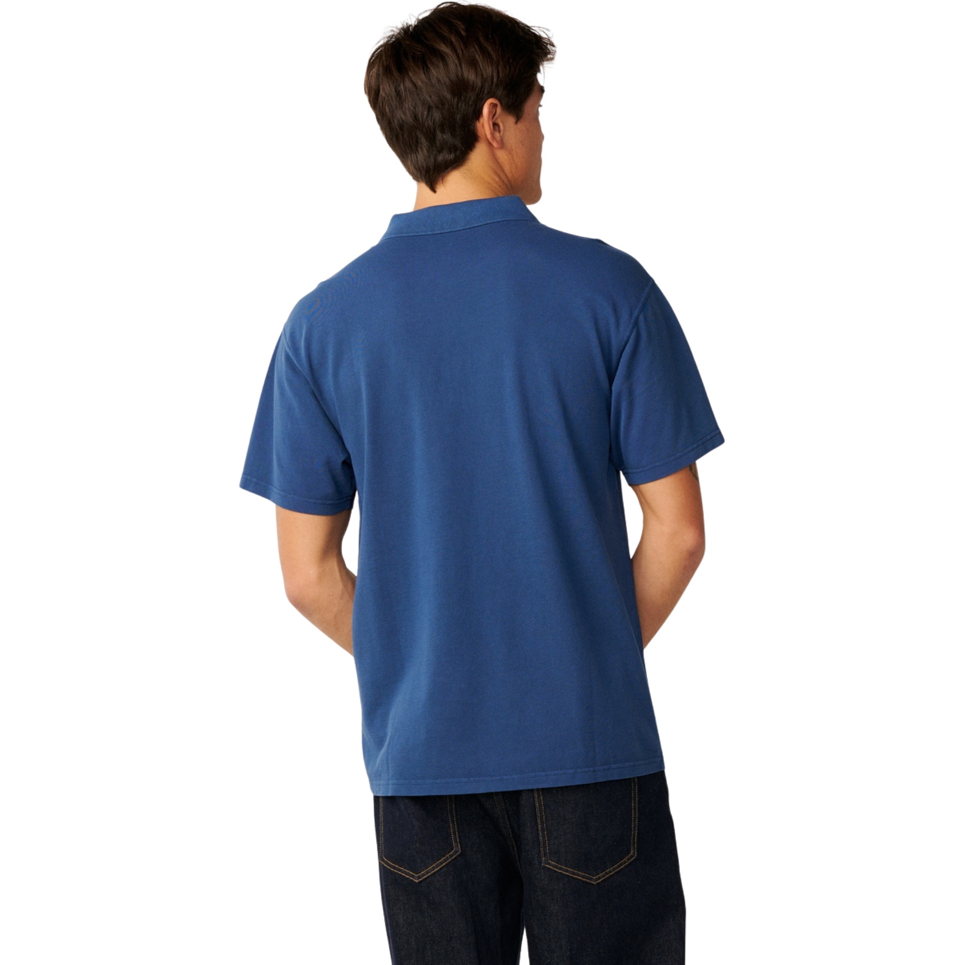 2026 Rip Curl Mens Premium Surf Wettie Polo Shirt 014MPO - Light Navy